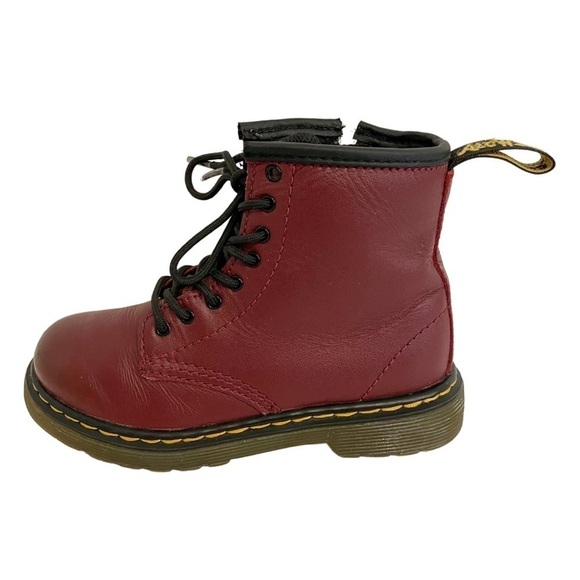 Dr Martens Toddler 1460 Softy T Leather Boots 10 - Picture 1 of 7